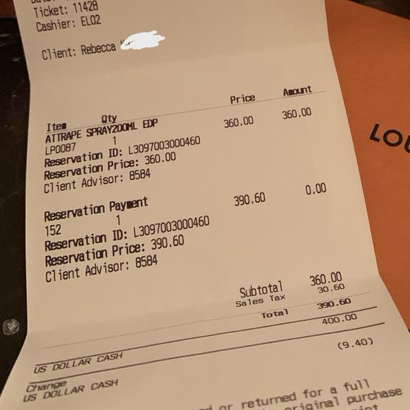 Louis Vuitton Attrape-Reves (10ml) Attrape Reves fragrance scent perfume - Picture 4 of 4